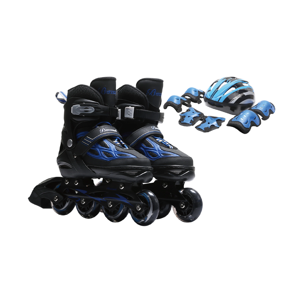 Patin à roues alignées combiné à coque souple BW-188