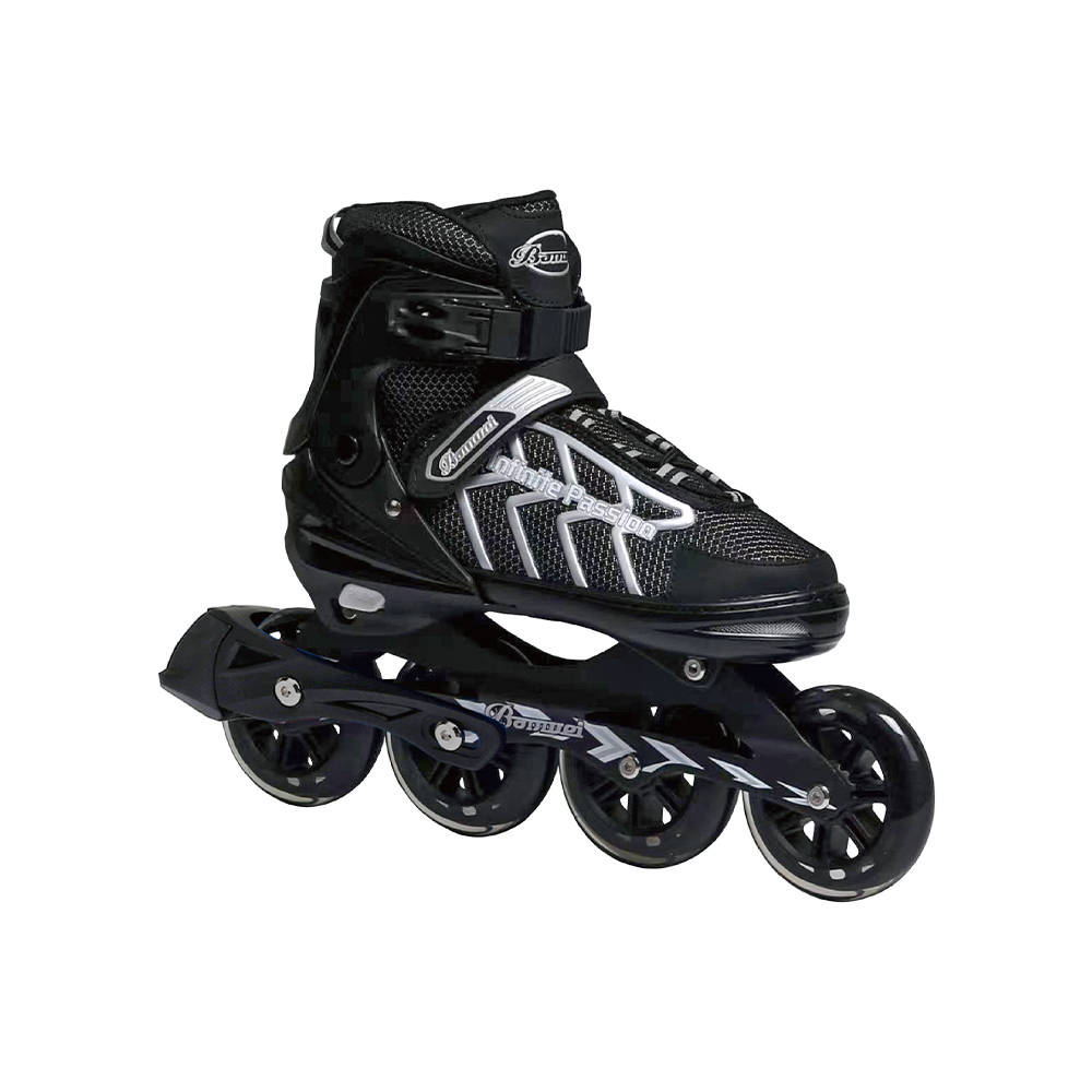 Patin à roues alignées à grande roue en PU BW-128