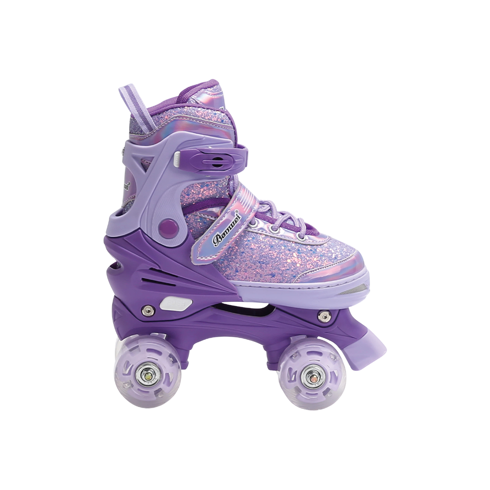 Patin à roulettes pailleté BW-211-B