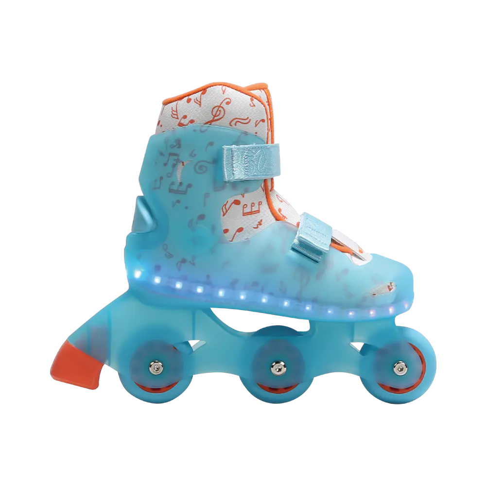 Patin à roues alignées à lumière LED BW-251-A