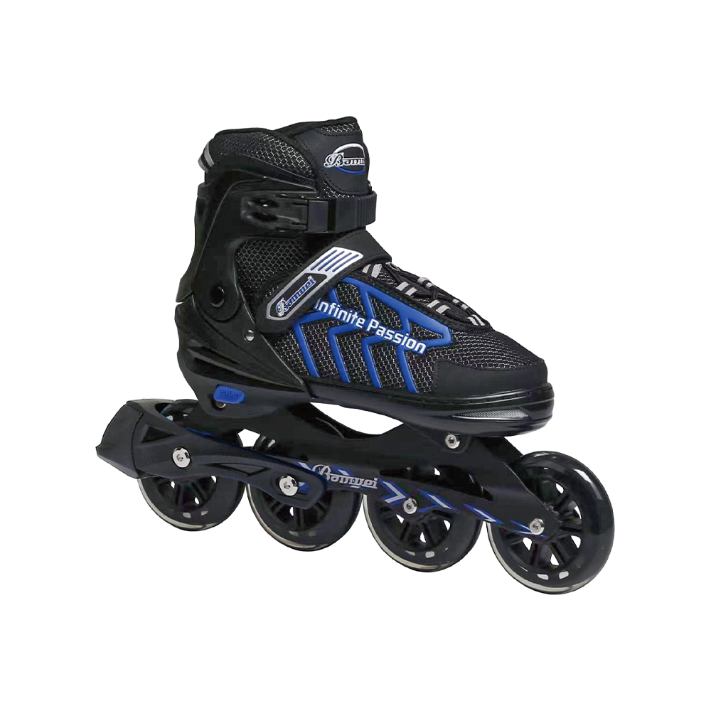 Patin à roues alignées à grande roue en PU BW-128