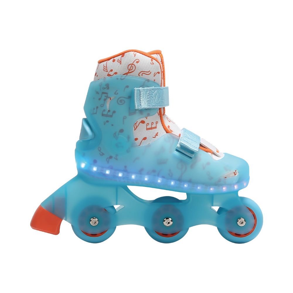 Patin à roues alignées à lumière LED BW-251-A