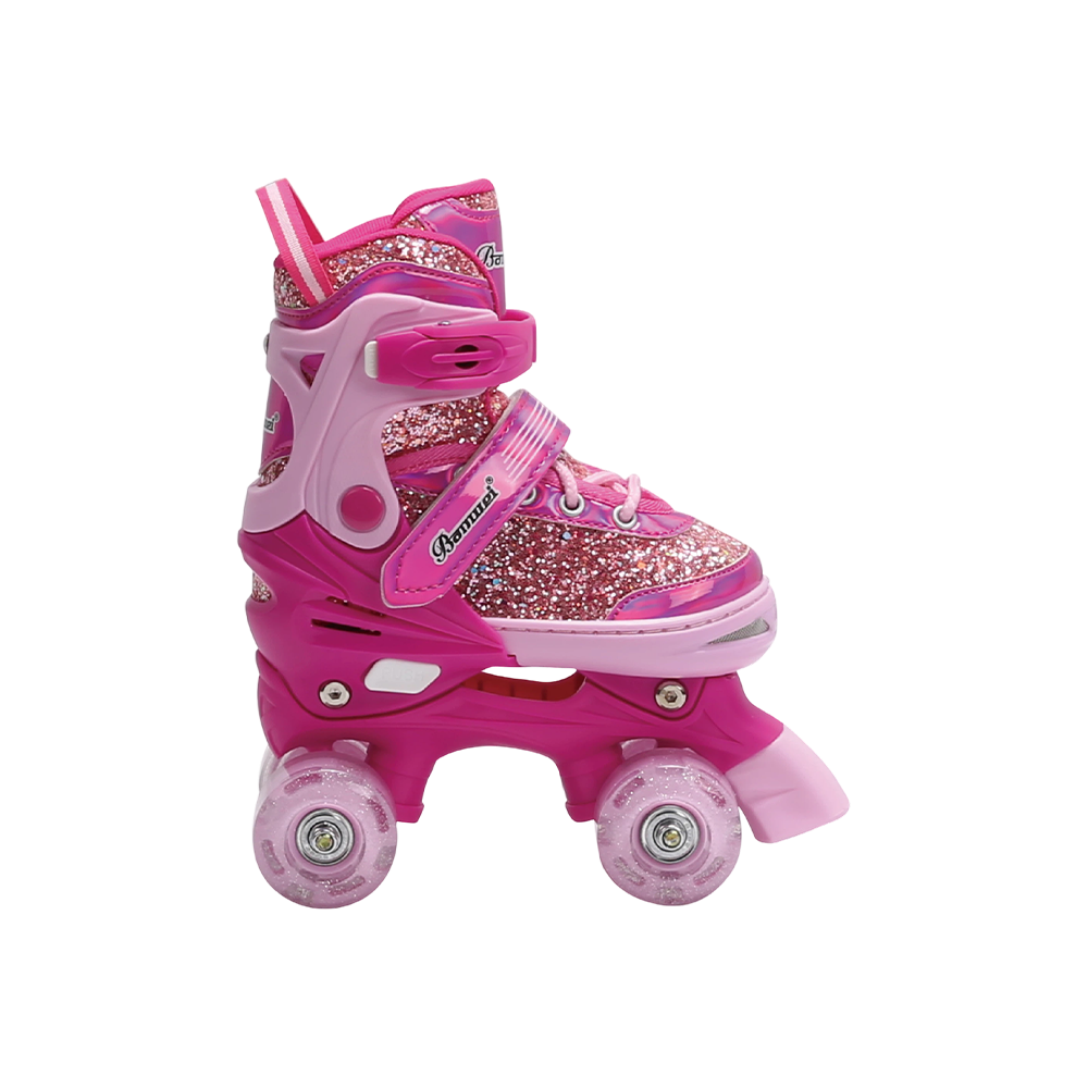 Patin à roulettes pailleté BW-211-B