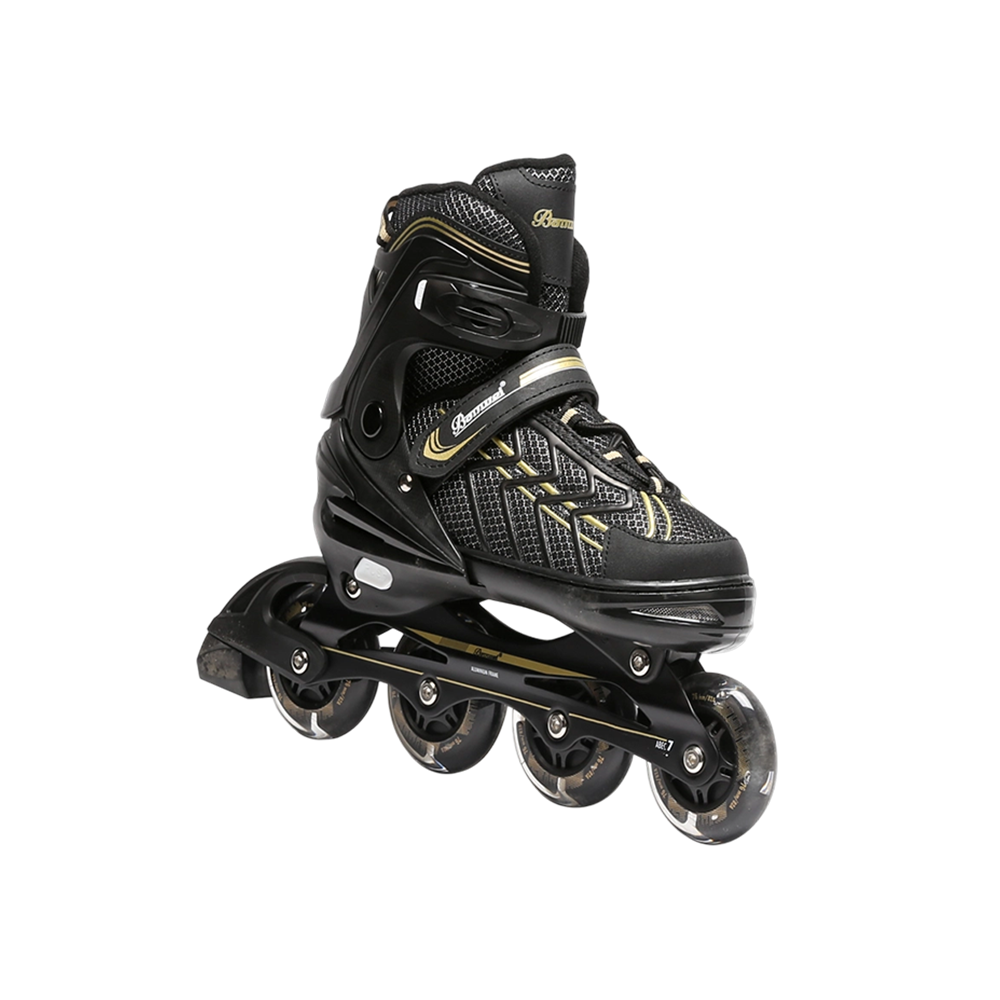 Patin à roues alignées à roue légère en PU BW-129