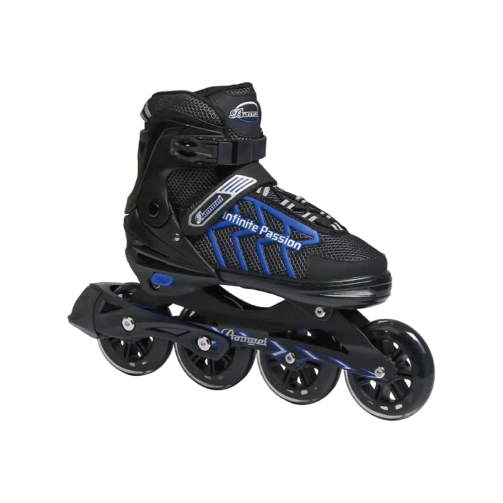 Patin à roues alignées à grande roue en PU BW-128